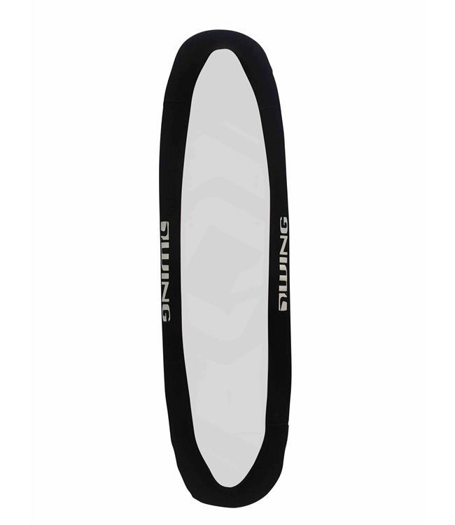 Wing Neoprene Trick Ski Cover — lightweight neoprene trick ski sleeve that protects the board edges and tail in transit