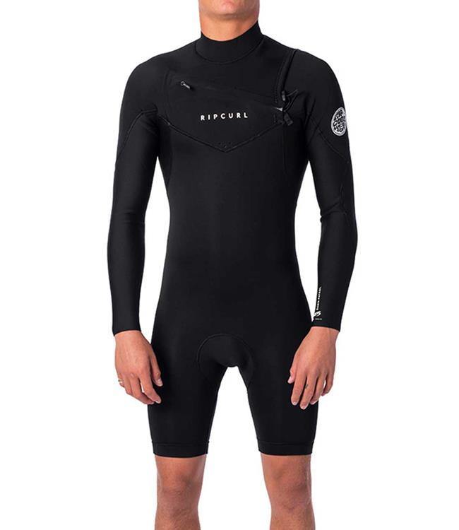 Ripcurl Dawn Patrol Mens Spring Suit (2022) - Black - Waterskiers World
