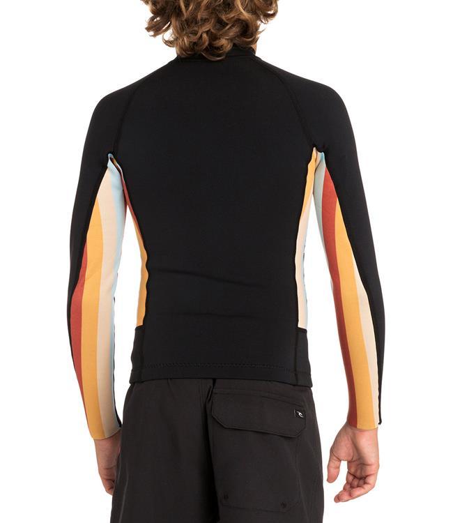 Ripcurl Aggrolite Junior Long Sleeve Heater Top (2019) - Red - Waterskiers World