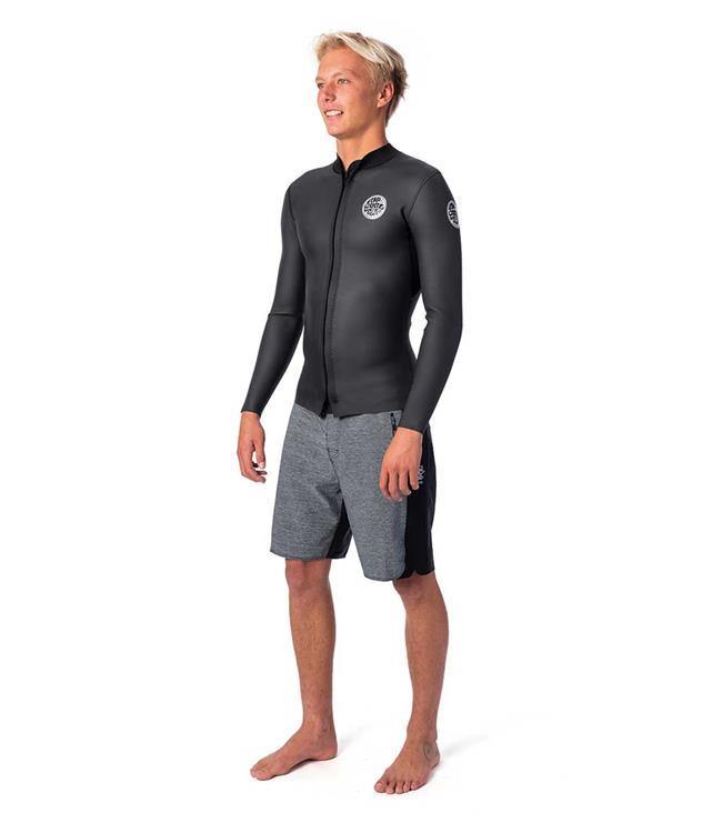 Ripcurl Mens Dawn Patrol Rubber Soul 1.5mm Long Sleeve Jacket (2022) - Waterskiers World