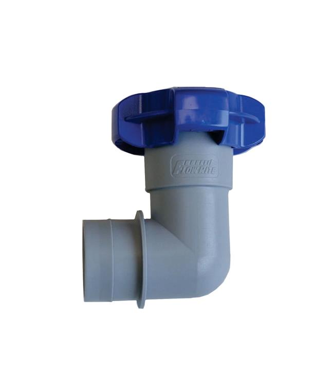 Fly High 1-1/2" Flow Rite QC Elbow Fitting - Waterskiers World