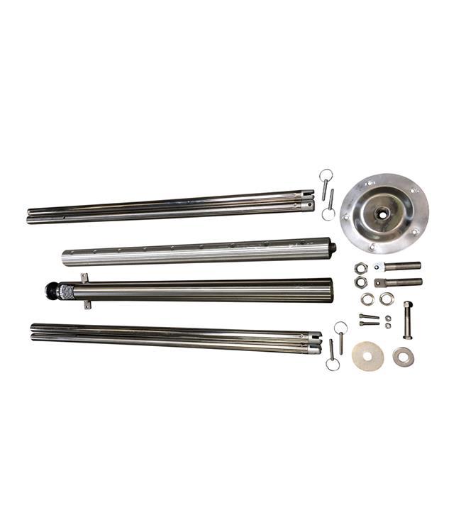 Fly High Adjustable Pro Ski Pylon stainless steel telescoping ski tow pylon for outboard boats
