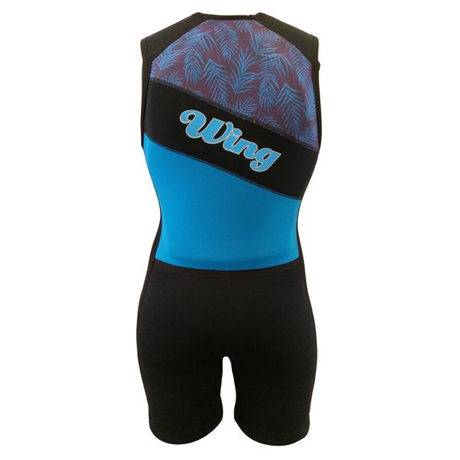 Wing Ariel Womens Buoyancy Suit (2018) - Blue Back