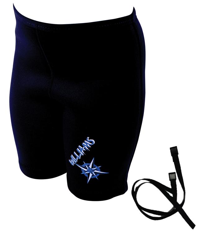 Williams 3mm Deluxe Youth Wetsuit Pants (2021) - Blue - Waterskiers World
