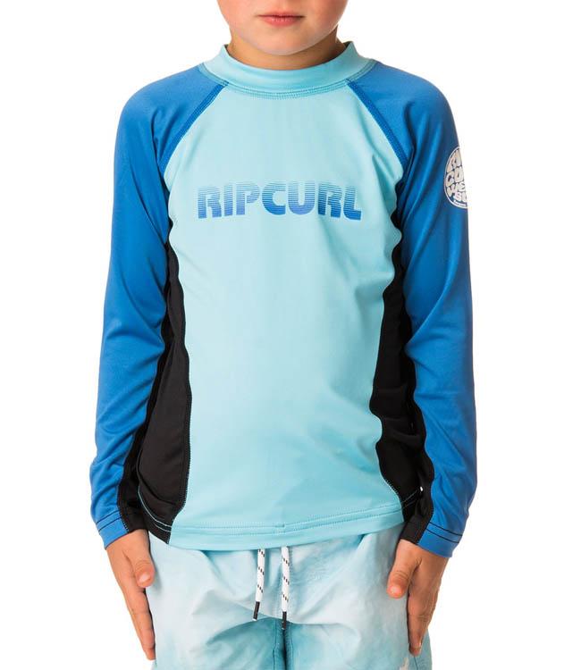 Ripcurl Undertow Grom Long Sleeve UV Tee (2018) - Blue MAIN