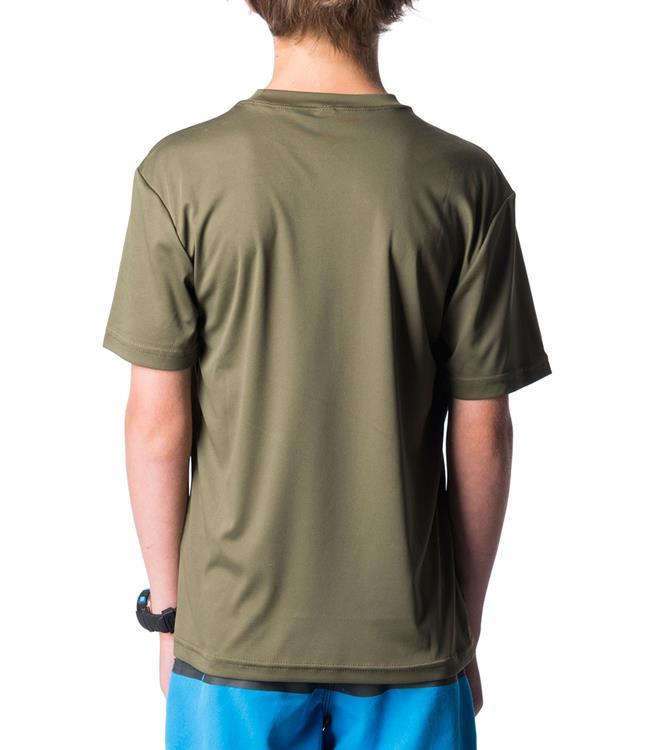 Ripcurl Search Surflite Short Sleeve UV Tee (2019) - Military Green - Waterskiers World