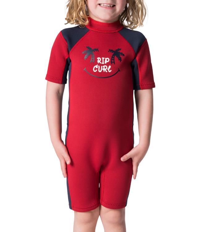 Ripcurl Dawn Patrol Kids Spring Suit (2018) - Red main