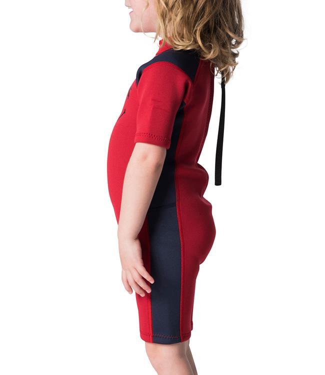 Ripcurl Dawn Patrol Kids Spring Suit (2018) - Red side