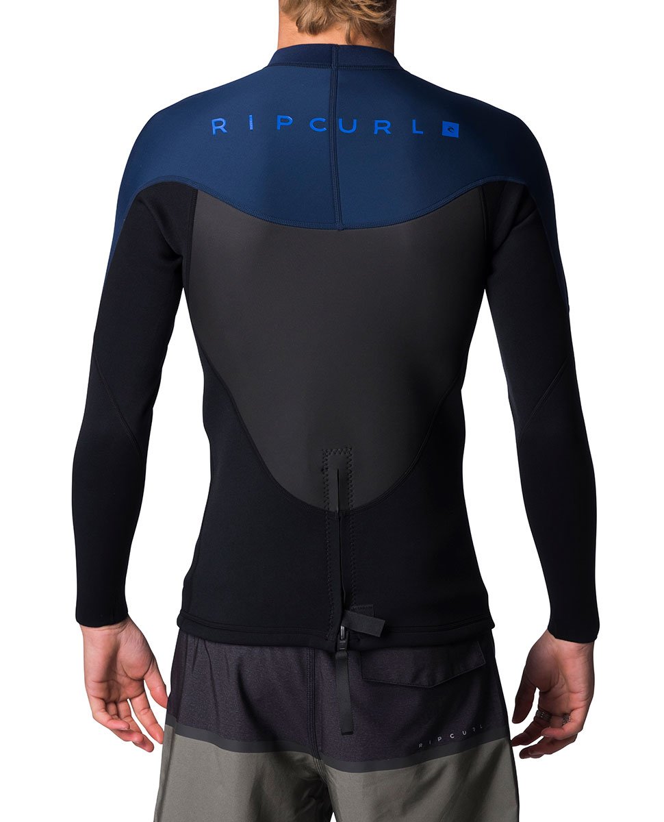 Ripcurl Omega Mens Heater Top (2019) - Navy - Waterskiers World